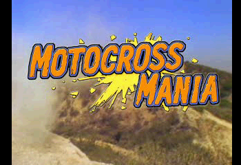 Motocross Mania Title Screen